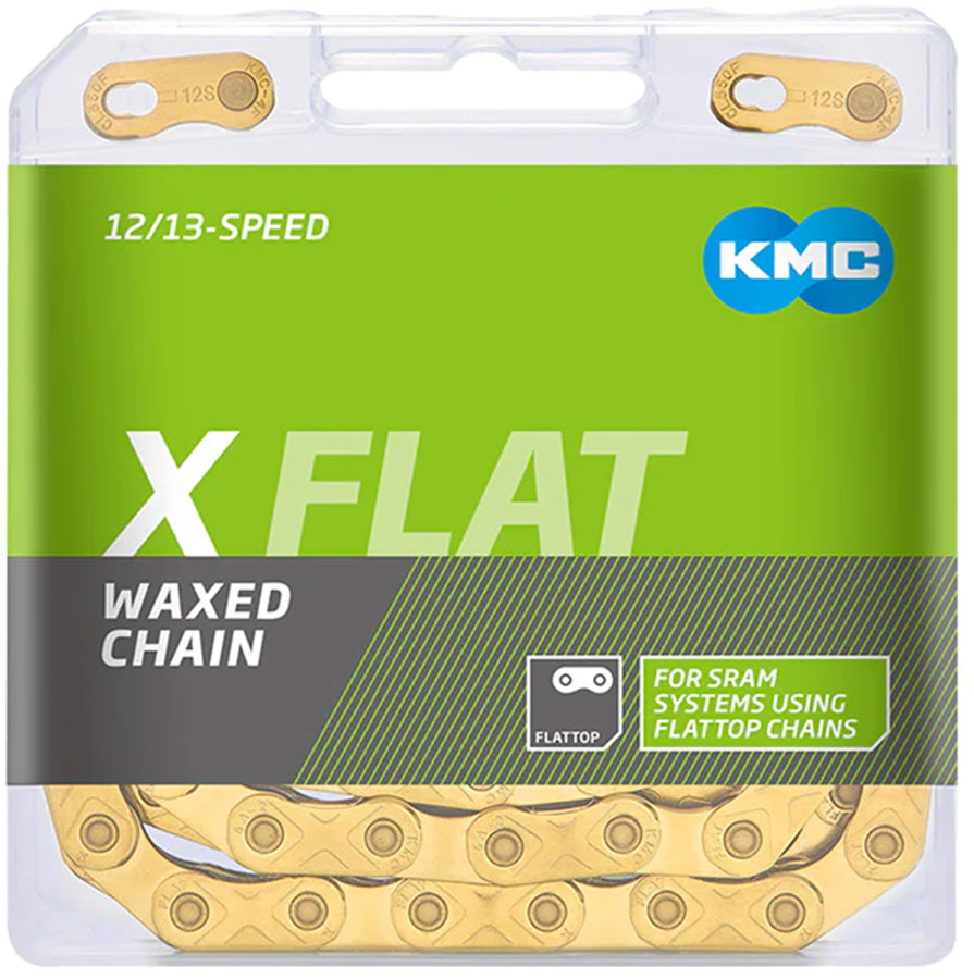 KMC X-Flat Waxed Chain - Image 2