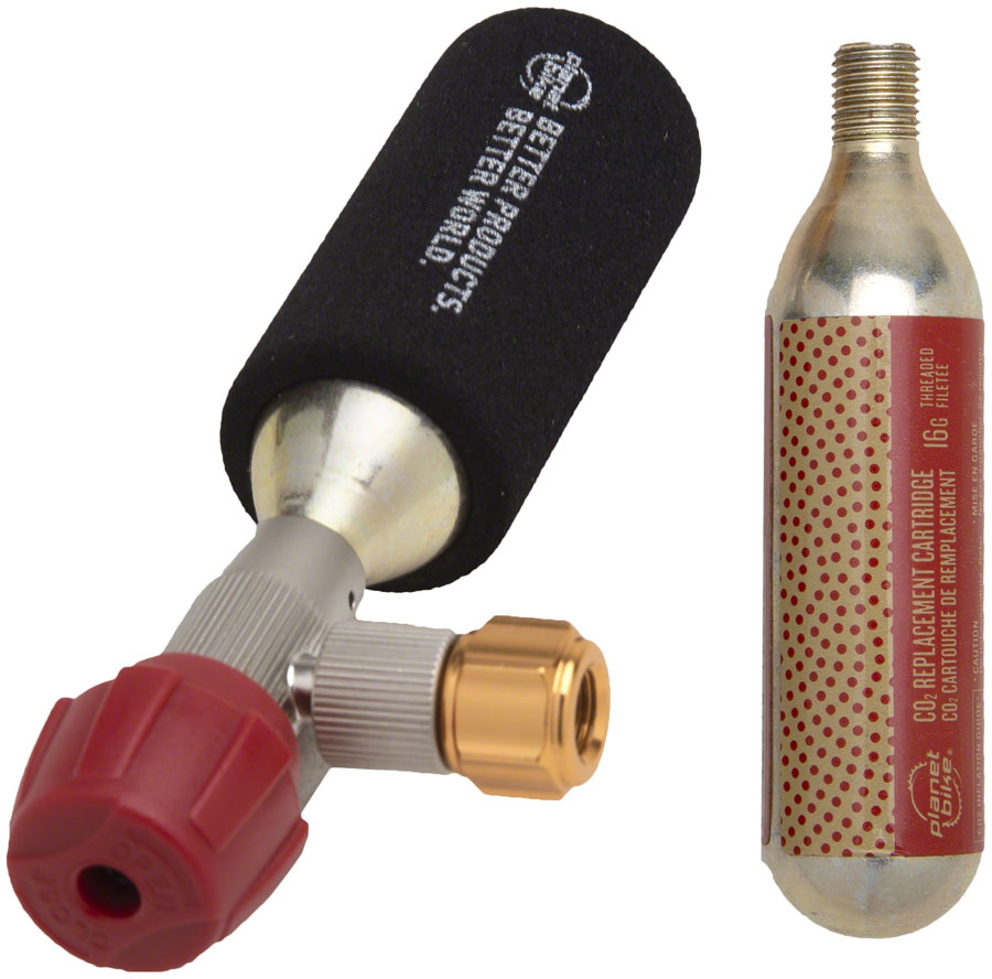 Planet Bike Red Zeppelin CO2 Inflator - Image 3