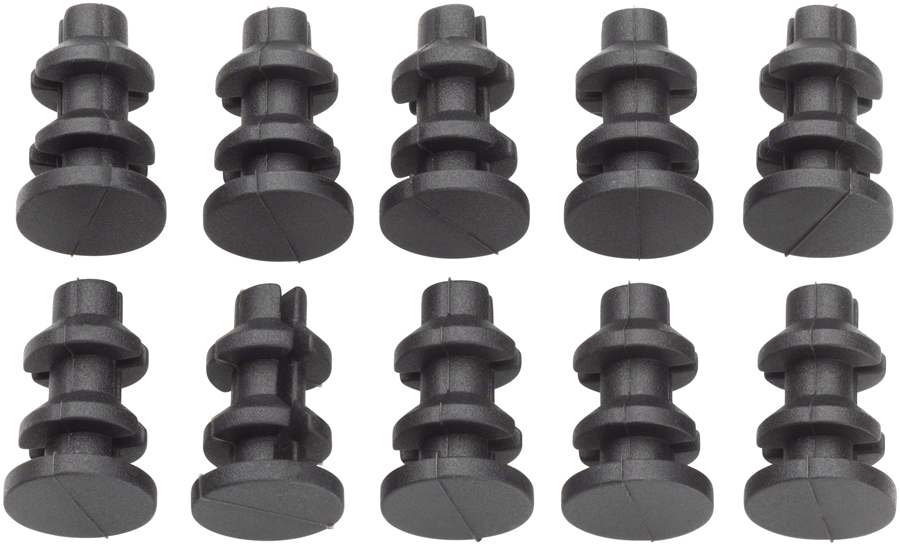 Jagwire Frame Plug Refill Bag - Closed Type 5.7-6.0mm Round Frame Port Bag/10 Plugs