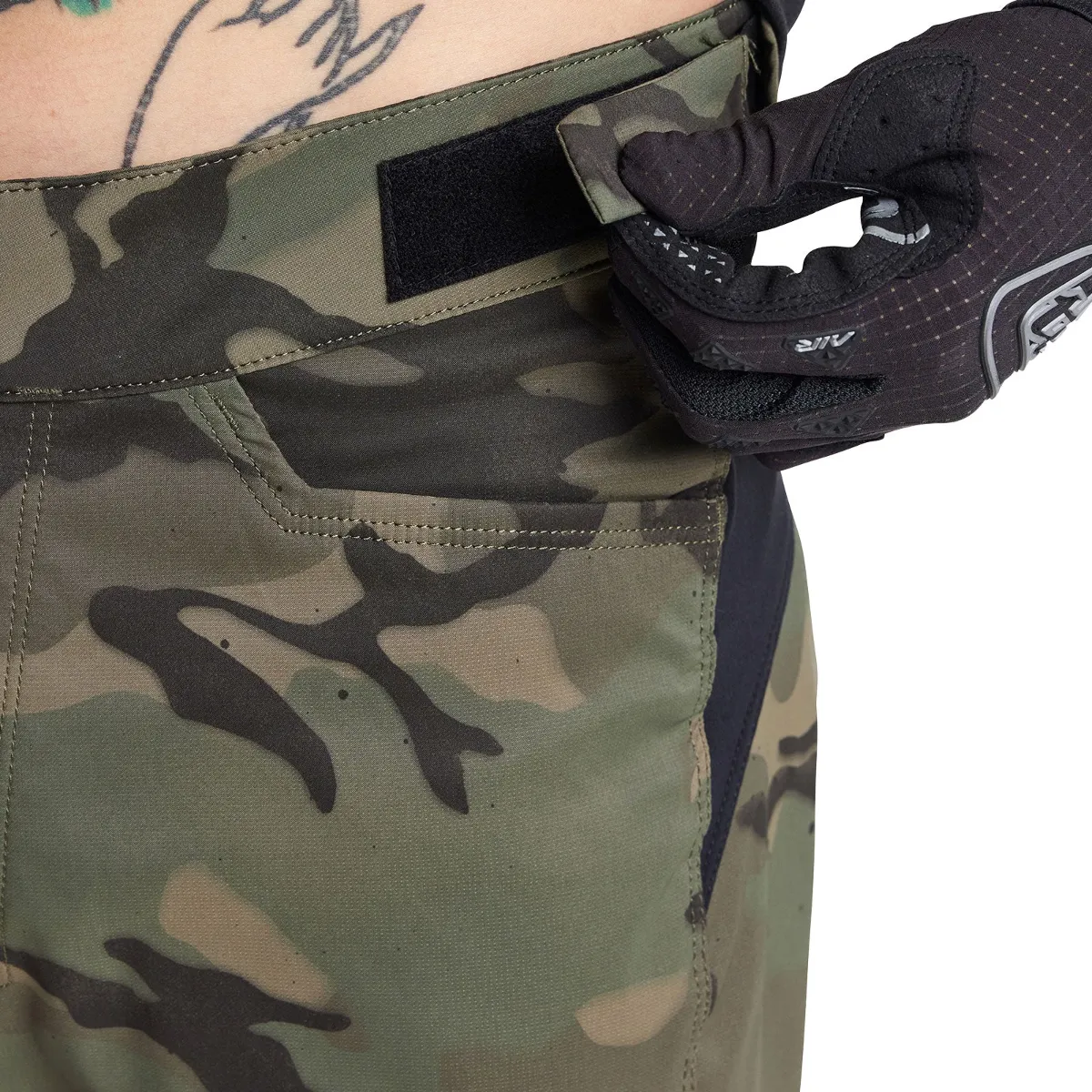 Flowline Short W/Liner Spray Camo Army - Image 4