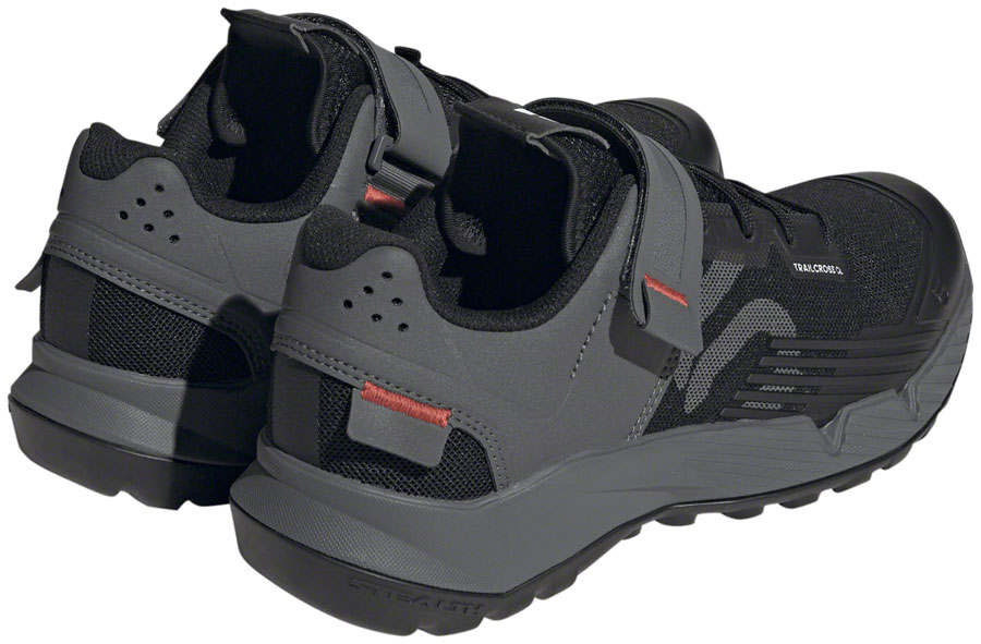 Five Ten Trailcross Mountain Clipless Shoes - Women's Core Black/Gray Three/Red - Image 6