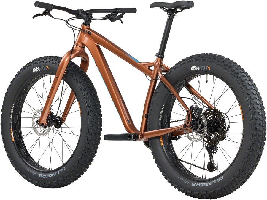Salsa Heyday! Cues Fat Tire Bike - 26", Aluminum, Bronze - Image 3