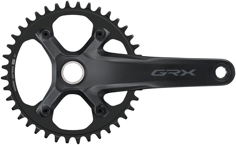 Shimano GRX FC-RX610-1 Crankset - 12 Speed Hollowtech II Spindle Interface BLK variant 2