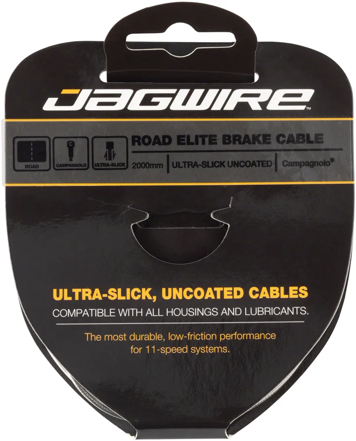 Jagwire Elite Ultra-Slick Brake Cable - Silver variant 2
