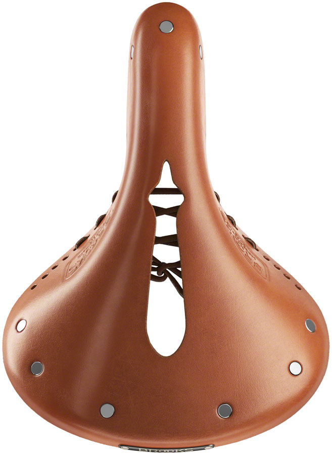 Brooks B17 Carved Saddle - Steel - Image 4