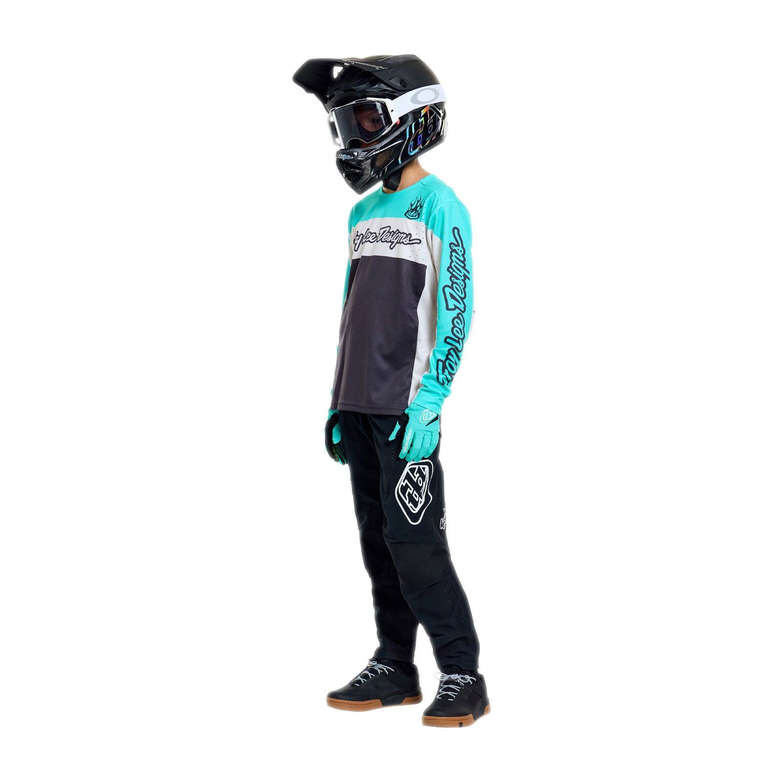 Youth Sprint Pro LS Jersey Yo Moto Carbon - Image 12