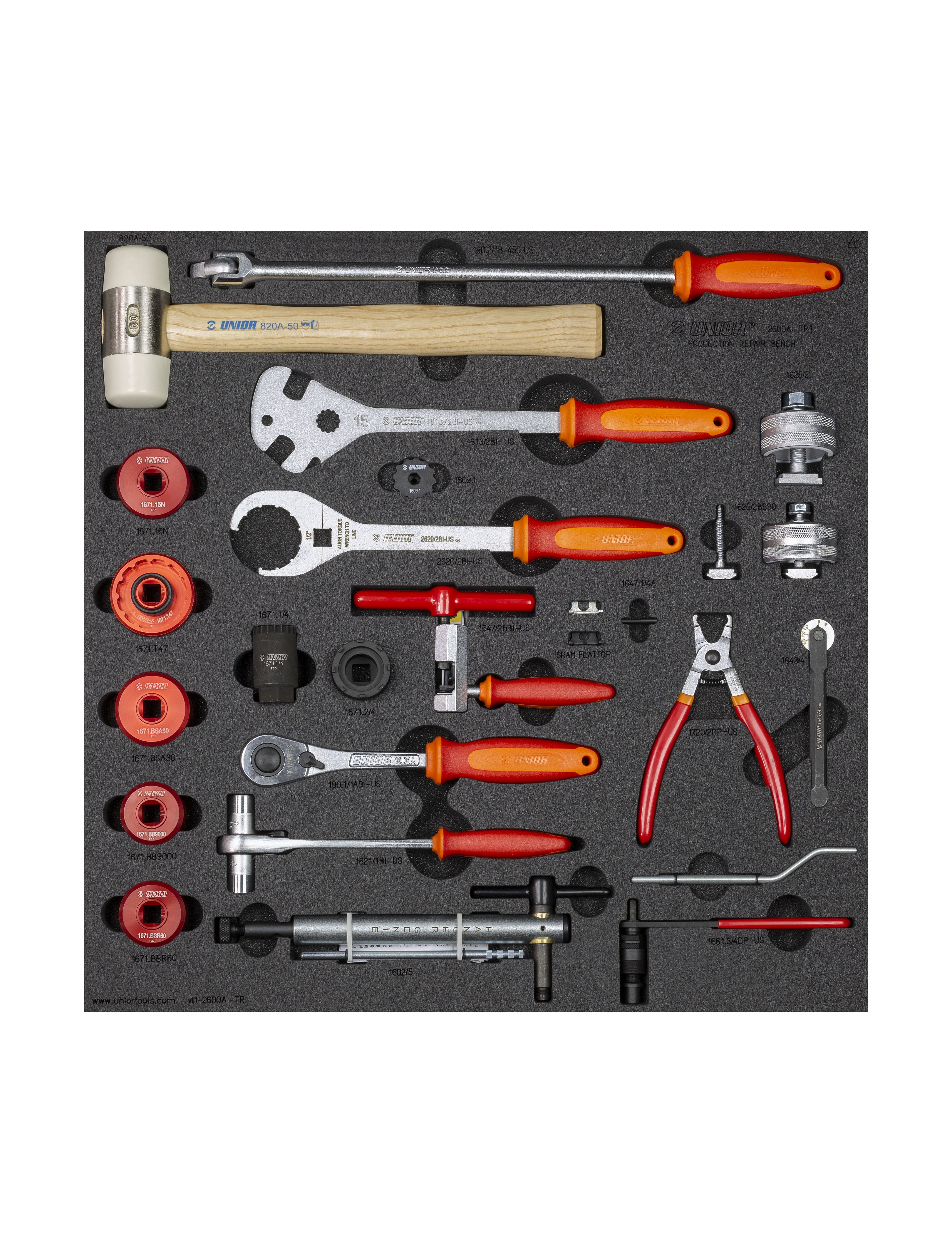 Unior Production Bench Drawer 1 V2 Black Tool