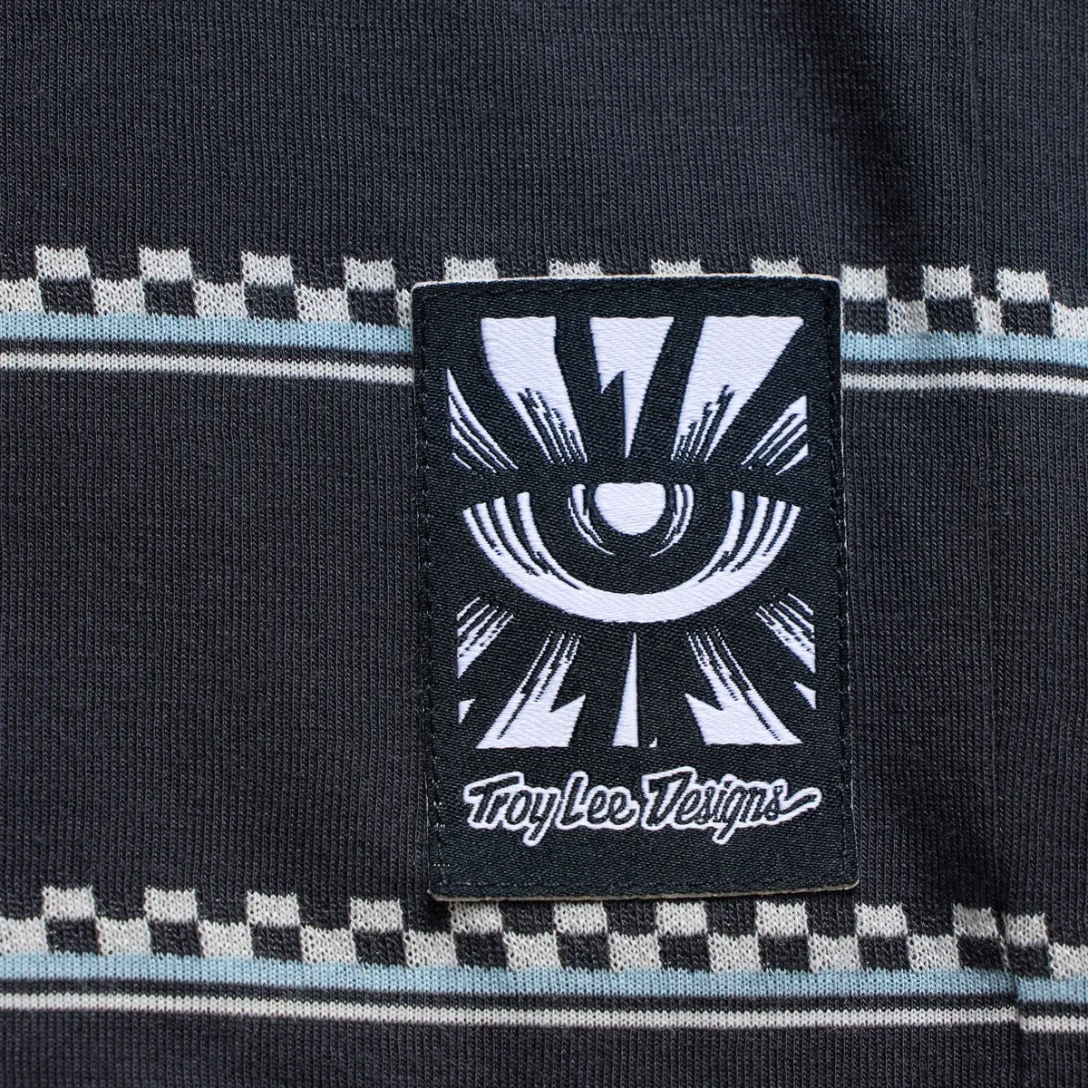 Womens Lilium Ride SS Tee Checked Out Carbon - Image 5