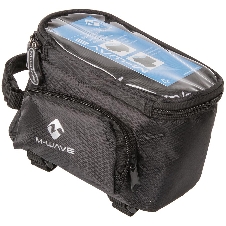 M-Wave Rotterdam SB Top Tube Bags Black M-Wave Rotterdam SB Top Tube Bags Black