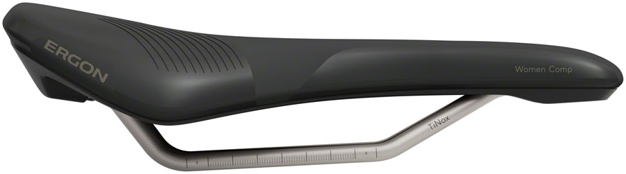 Ergon SR Allroad Comp Saddle - TiNox XP Black Women's - Image 7