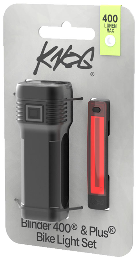 Knog Blinder 400/Plus Headlight/Taillight Set - Image 2