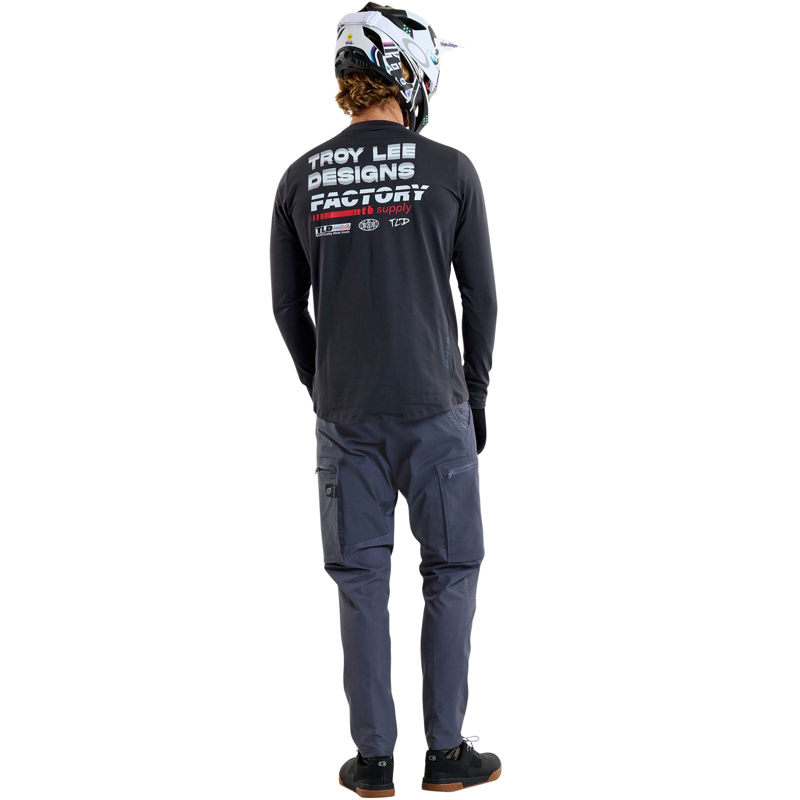 Ruckus Long Sleeve Ride Tee Factory Carbon - Image 11