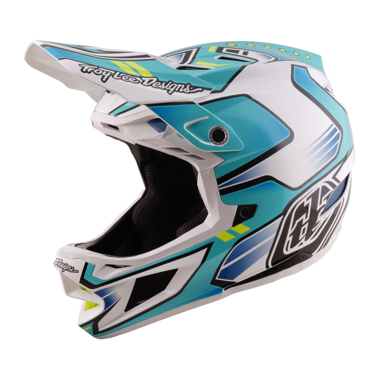 D4 Composite Helmet Crest Real Teal - Image 7