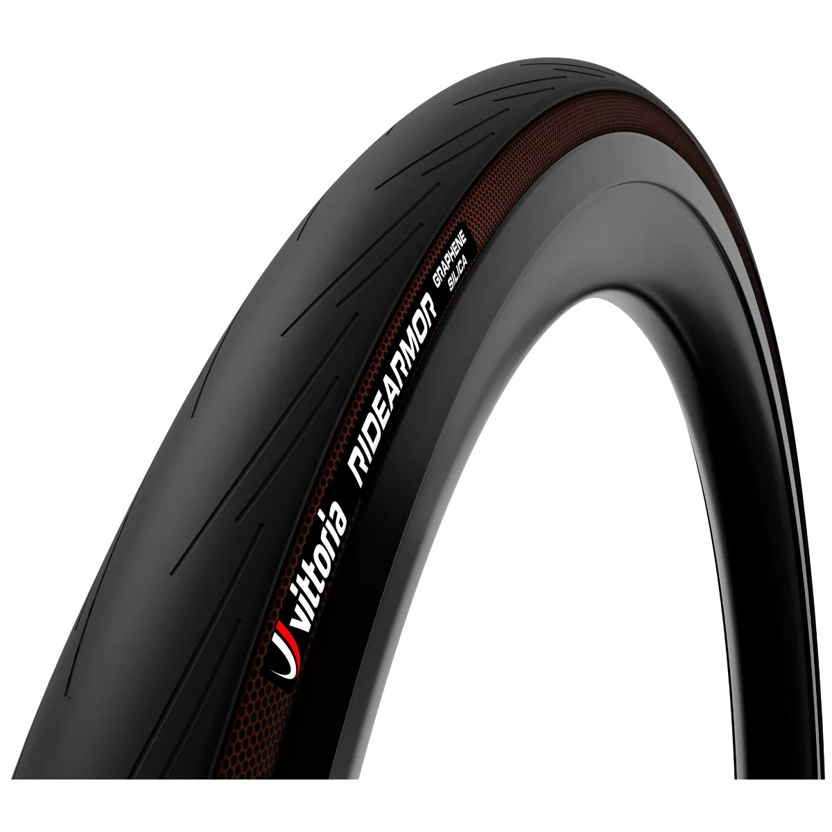 Vittoria Ride Armor Tire - 700c, Tubeless, Folding, Black, Graphene + Silica G2.0 variant 2