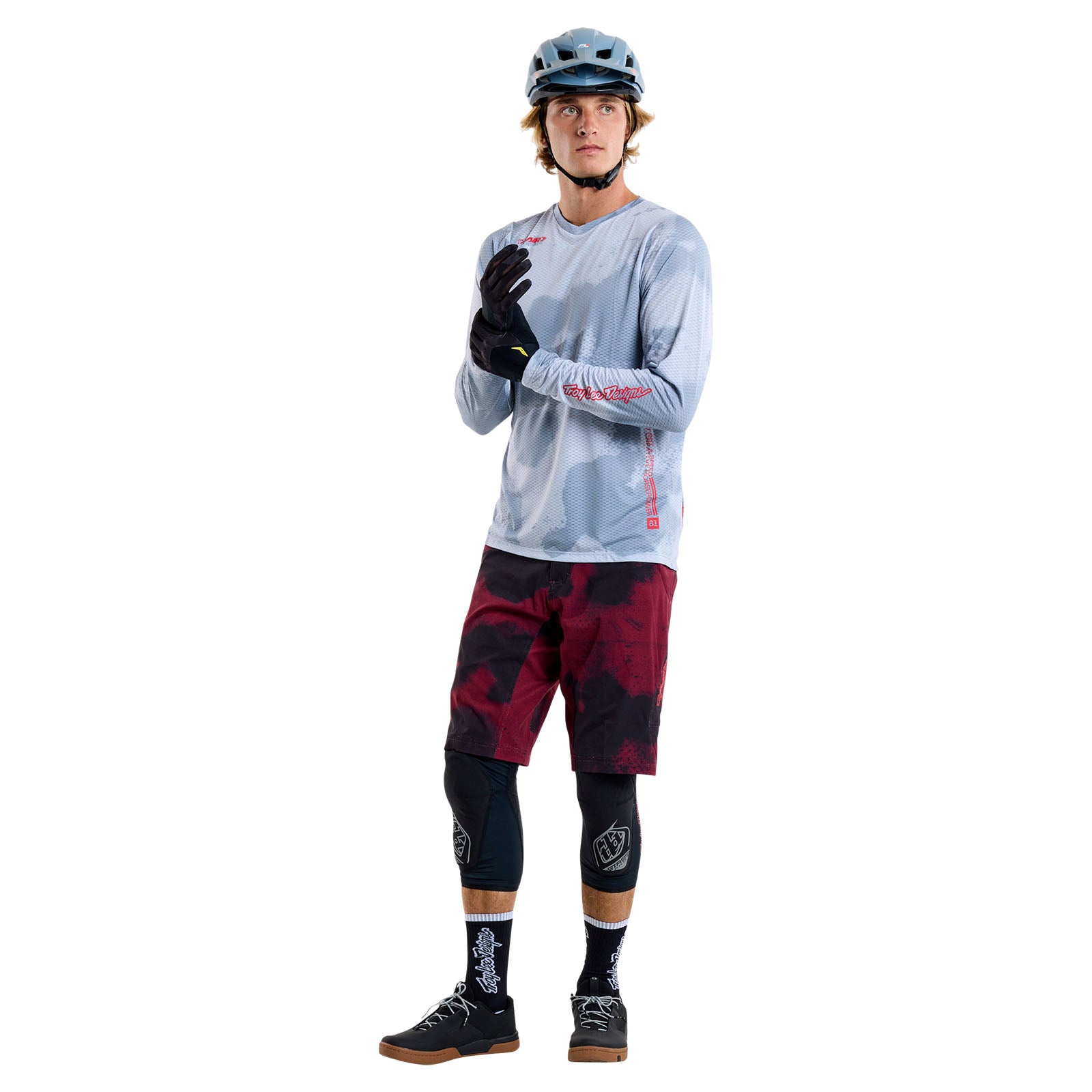 Skyline Air Long Sleeve Jersey Flared Concrete - Image 6
