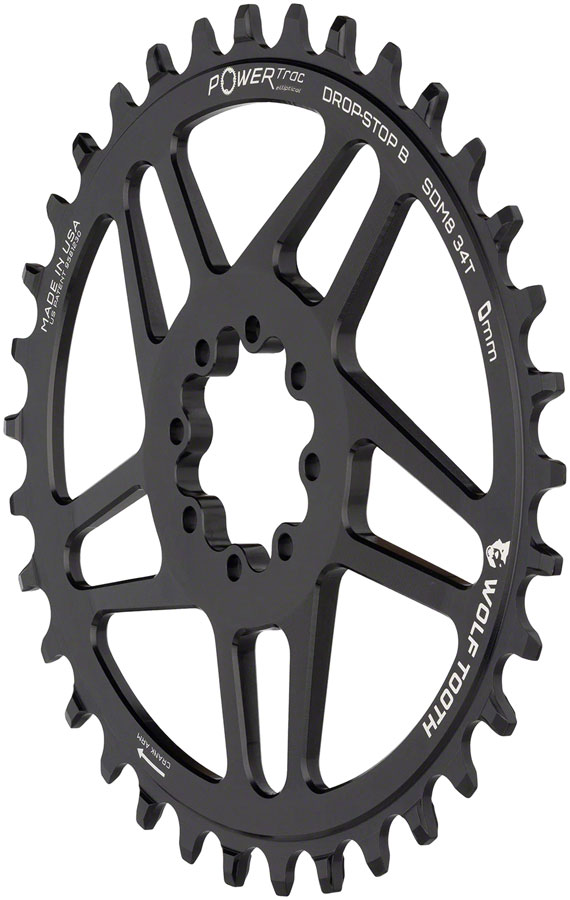 Wolf Tooth SRAM Elliptical 8-Bolt Direct Mount Chainrings - Image 2