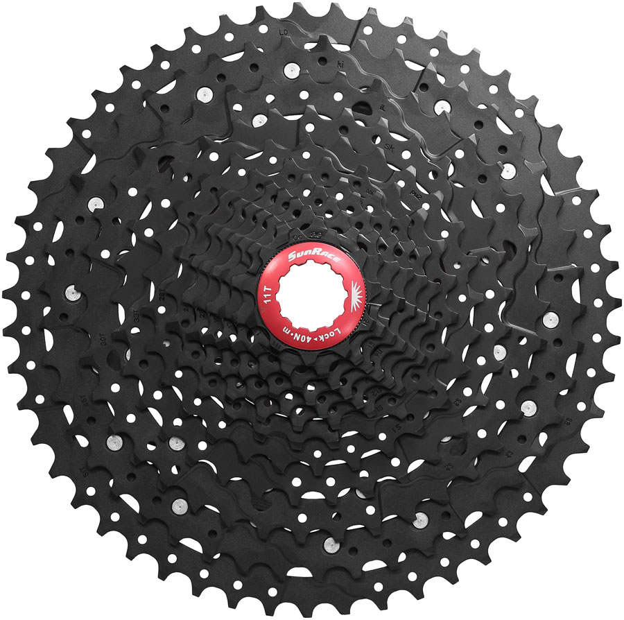 SunRace CSMZ903 Cassette - 12-Speed 11-51t Metallic Silver variant 4