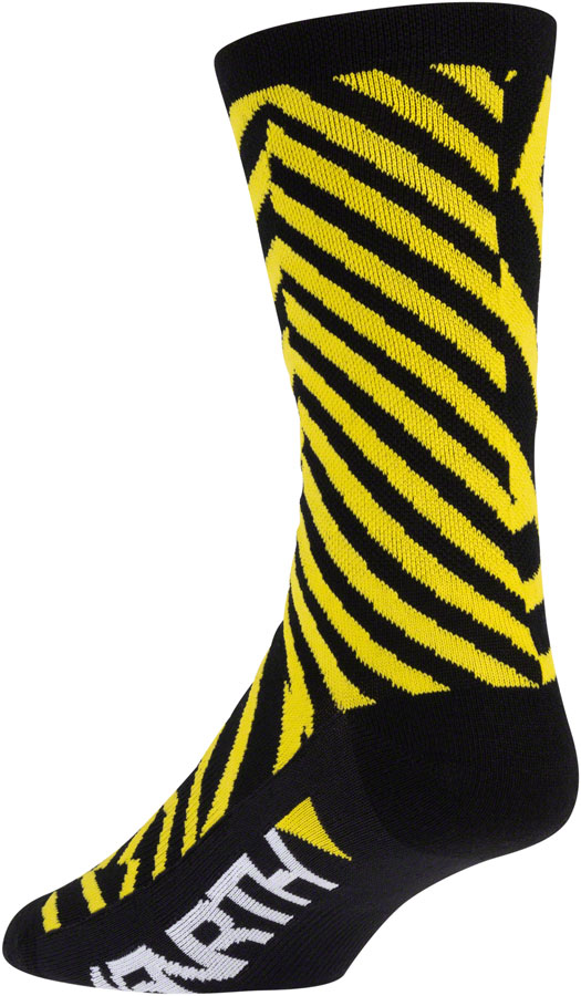 45NRTH Dazzle Lightweight Wool Socks - Yellow - Image 2