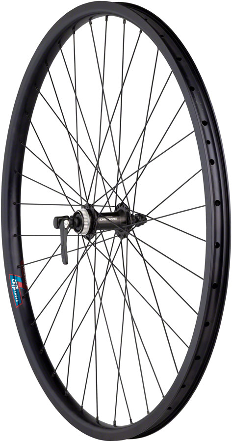 Quality Wheels Value HD Series Disc Front Wheel - QR x 100mm, Center-Lock, Black variant 2