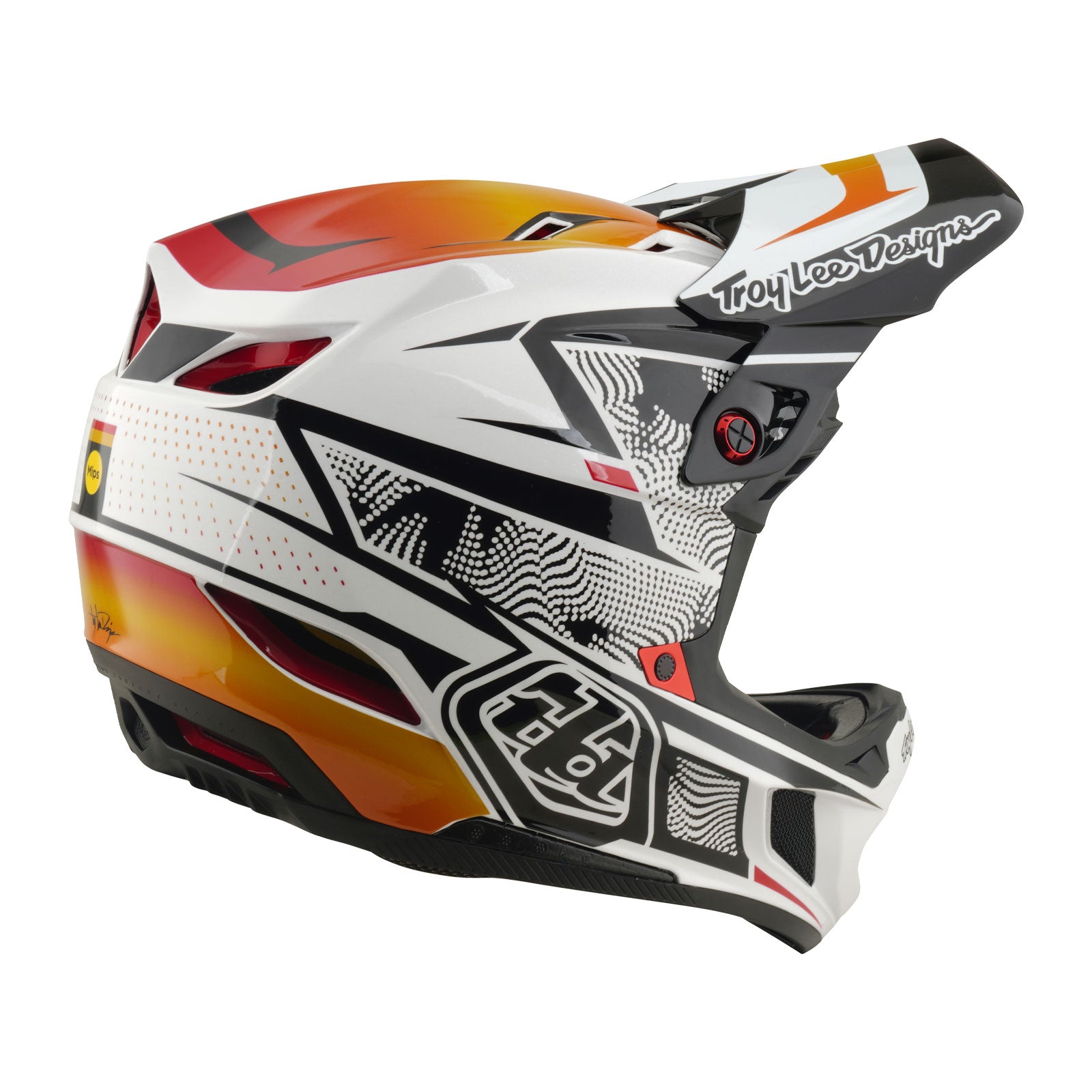 D4 Composite Helmet Lined up White - Image 2
