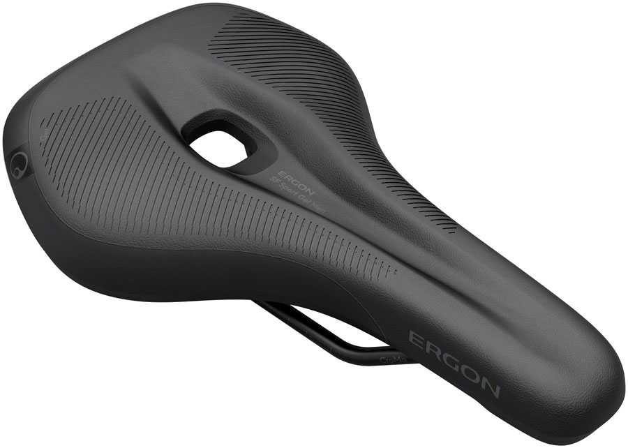 Ergon SF Sport Gel Saddle - Chromoly Black Men's Medium/Large