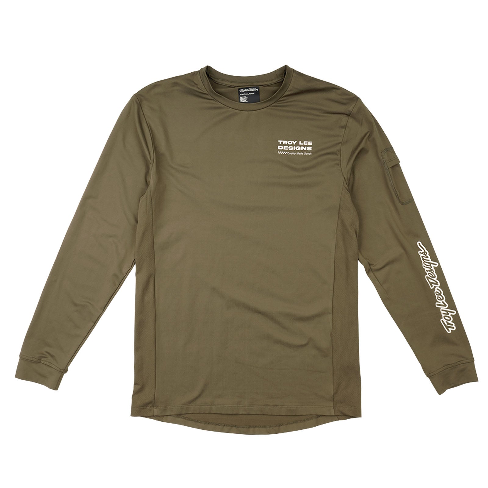 Youth Ruckus Long Sleeve Ride Tee Factory Caper Youth Ruckus Long Sleeve Ride Tee Factory Caper