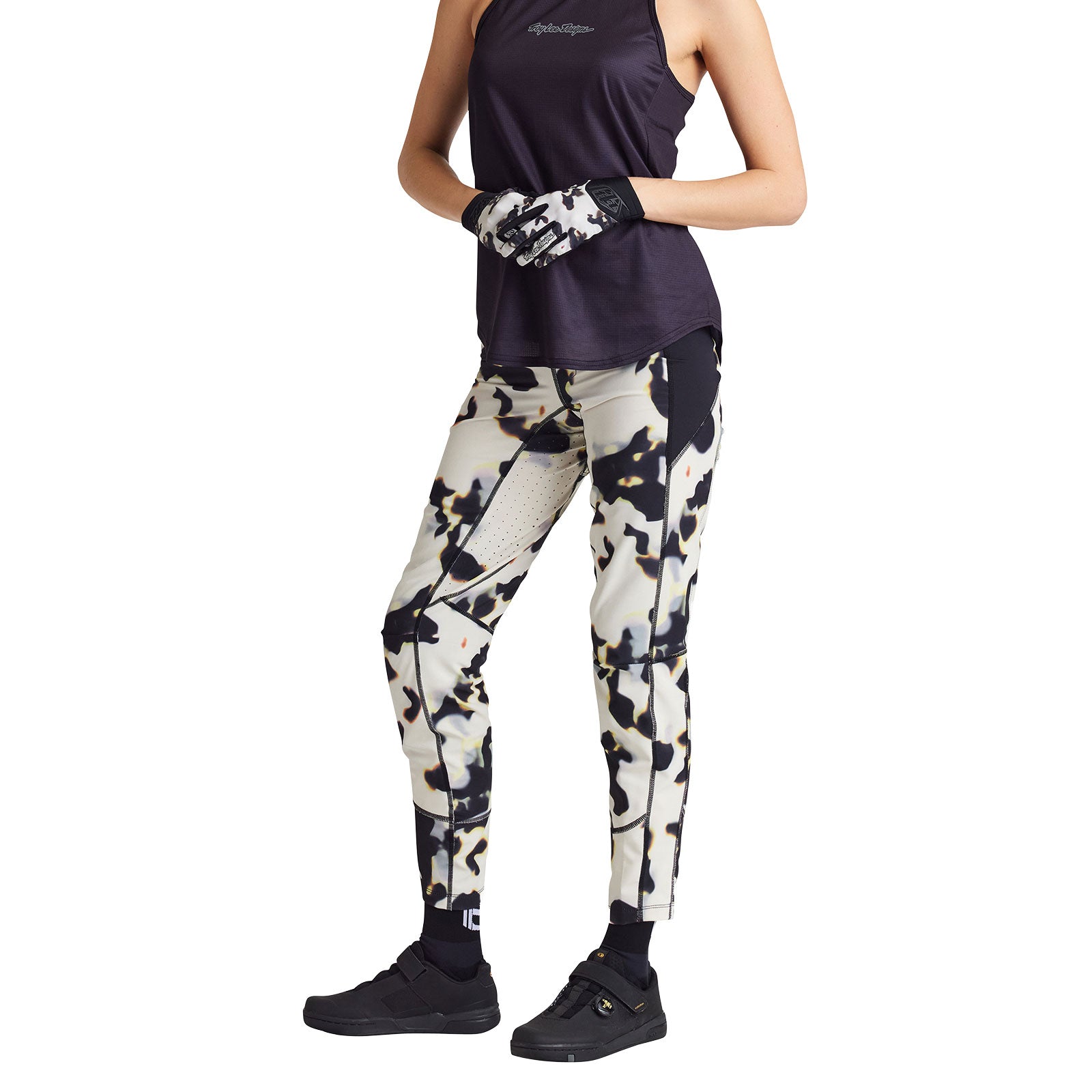 Womens Luxe Pant Tortoise Cream - Image 8