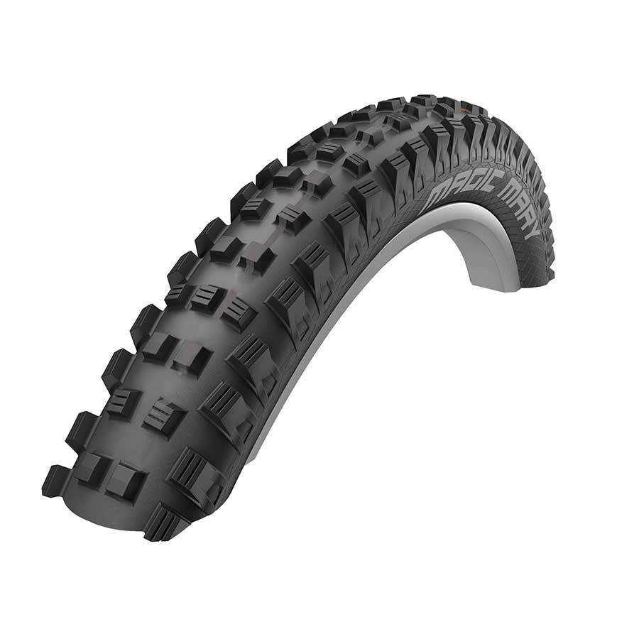 Schwalbe Magic Mary Addix Tire 27.5''x2.40 Wire Clincher Addix Performance BikePark Perf TwinSkin Black