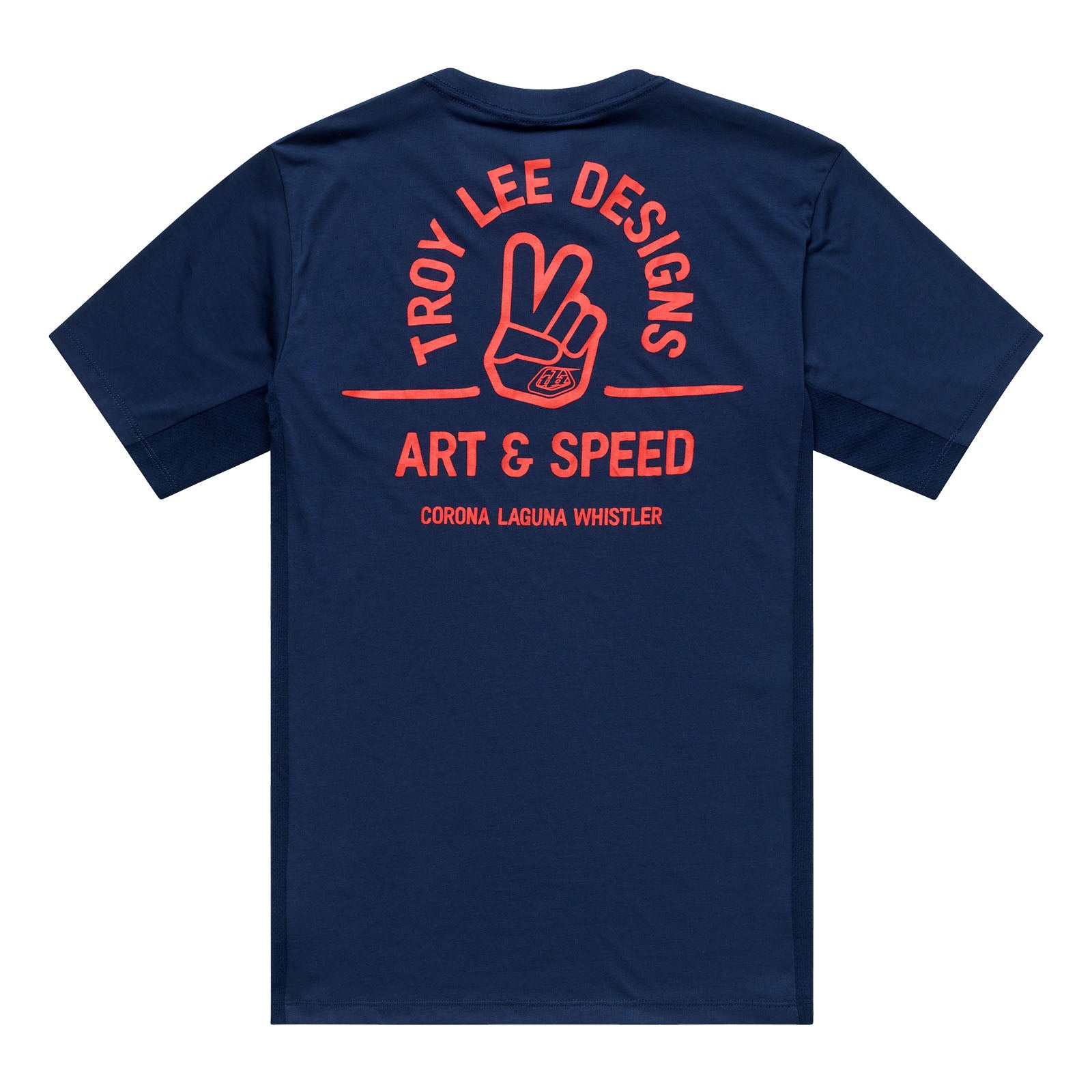 Skyline Short Sleeve Ride Tee Locals Midnight - Image 2