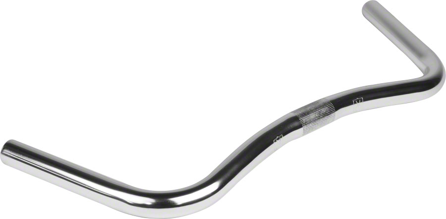 Velo Orange Porteur Handlebar: 22.2 Silver