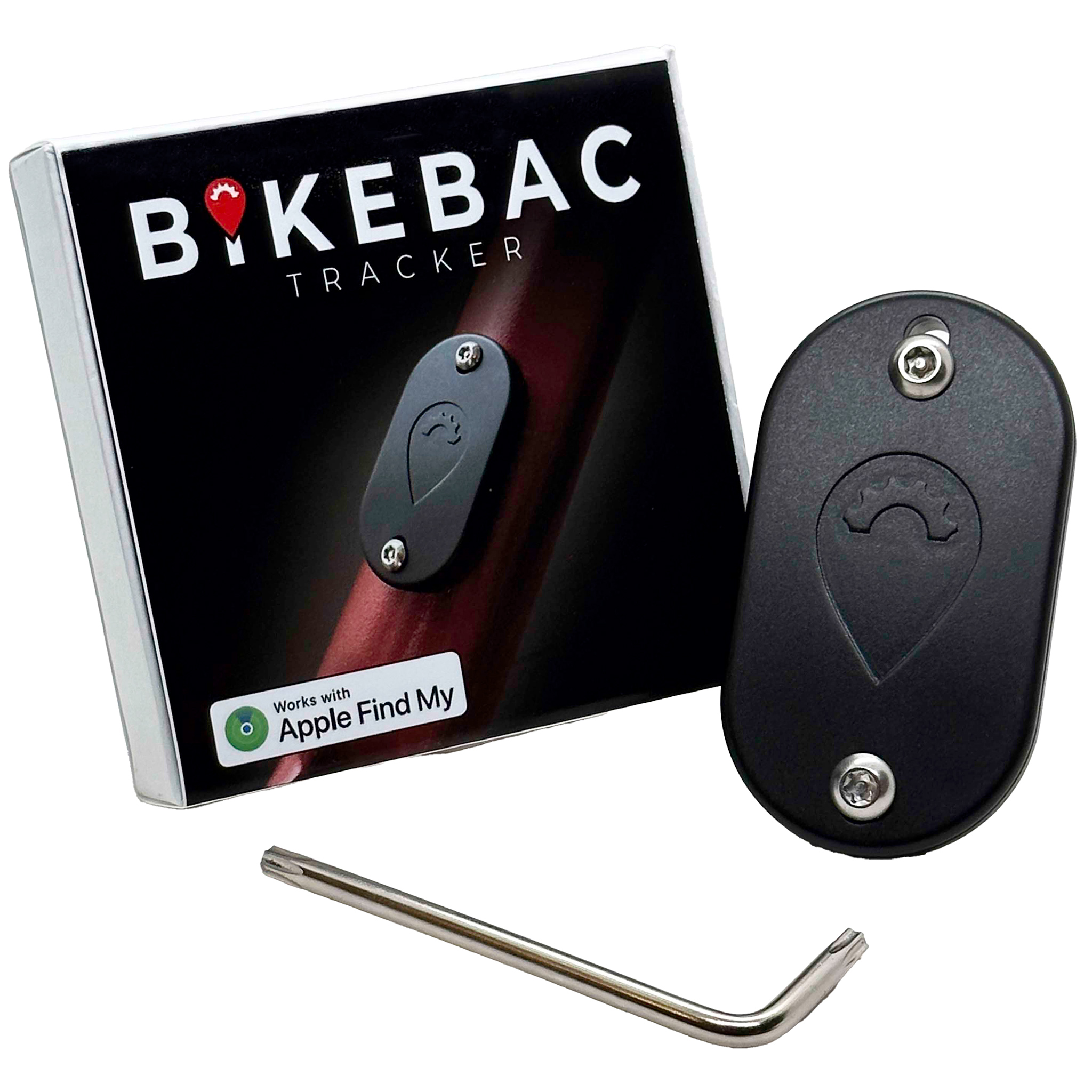 BikeBac Bike Tracker iOS Black Each