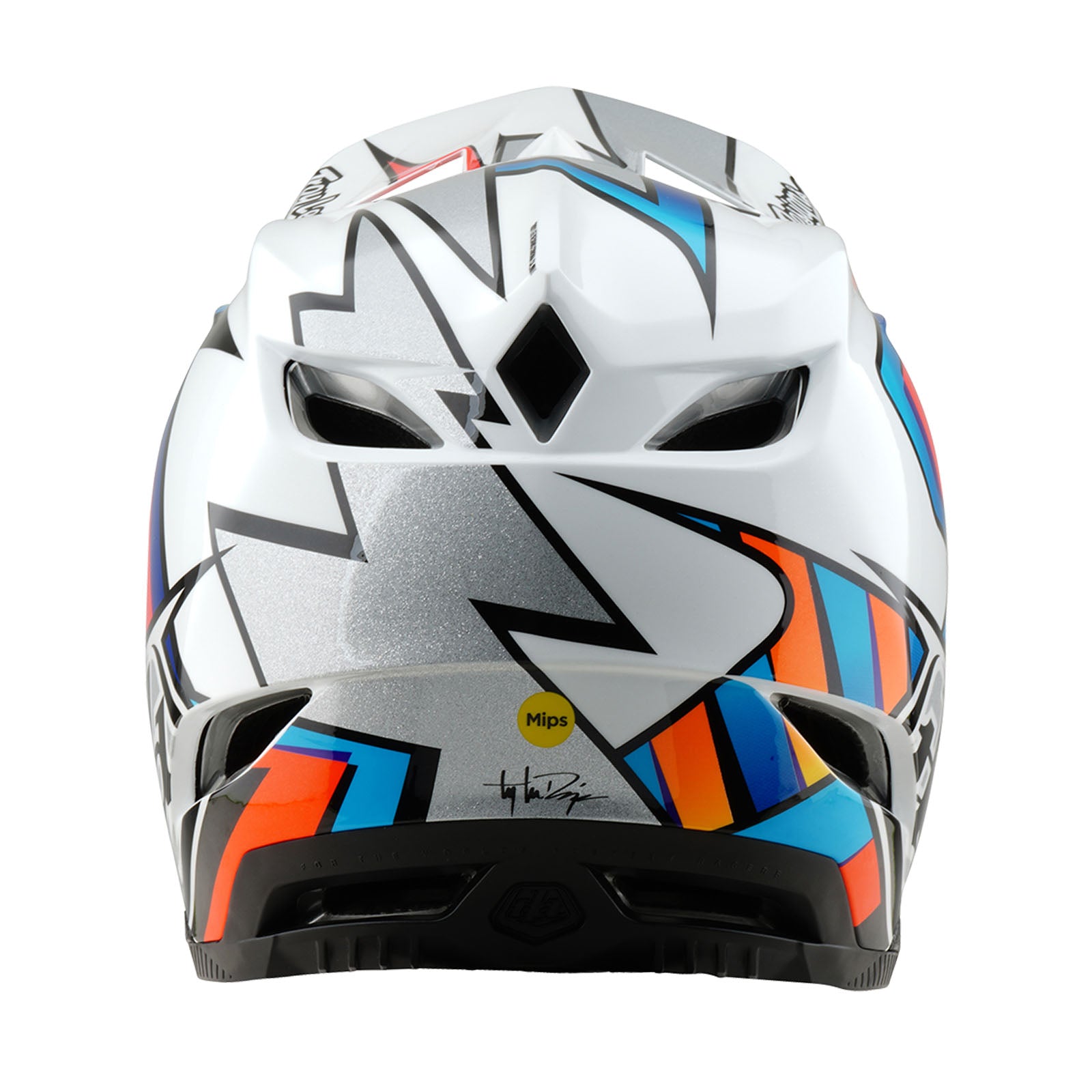 D4 Composite Helmet Frames White / Silver - Image 3