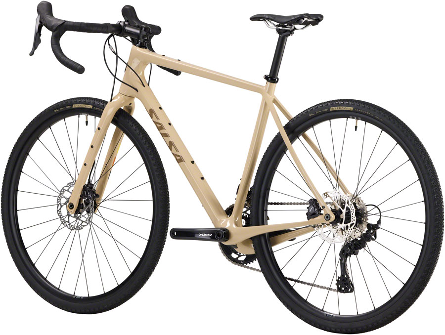 Salsa Warbird C GRX 820 2x12 Bike - 700c, Carbon, Tan - Image 3