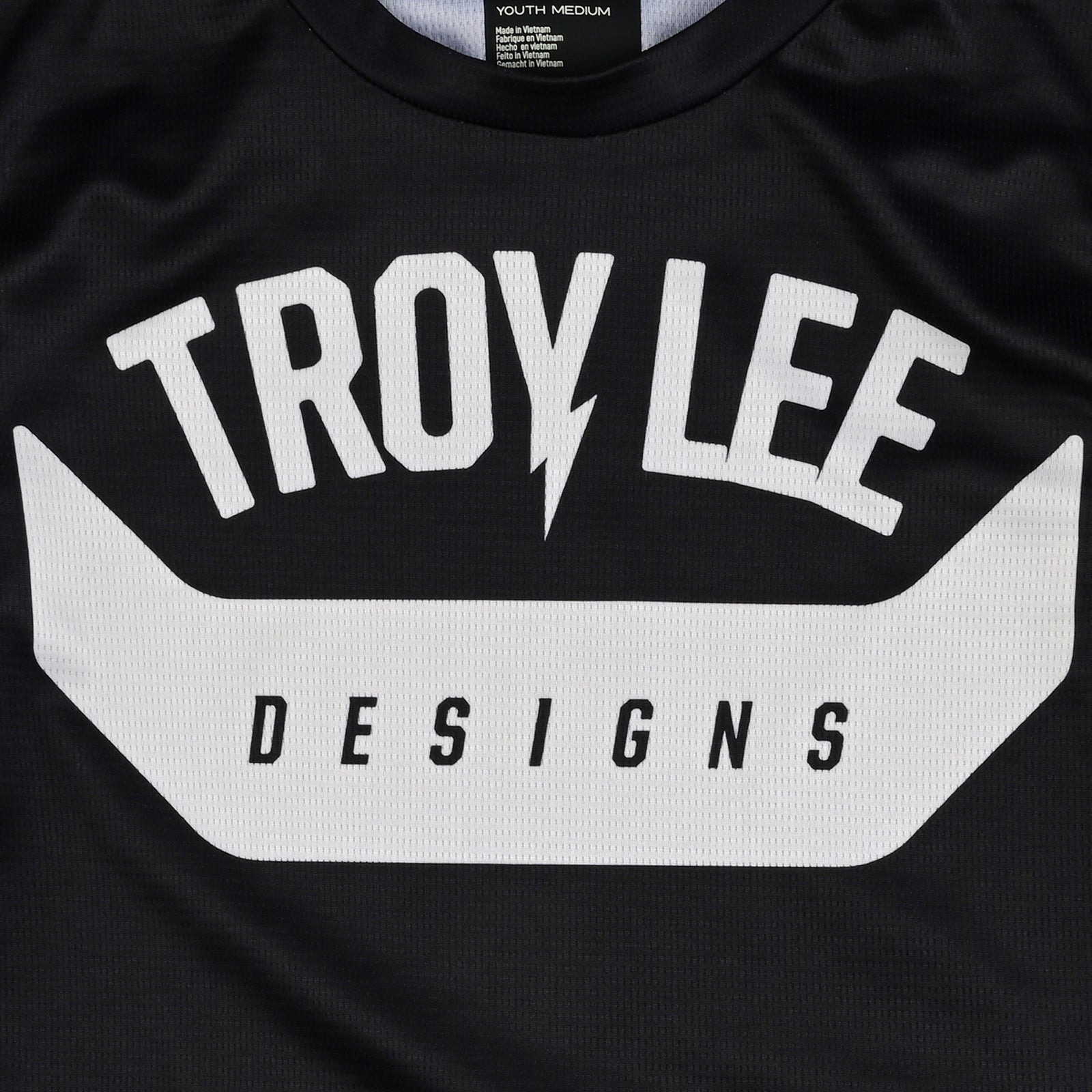 Youth Flowline LS Jersey Aircore Black - Image 3