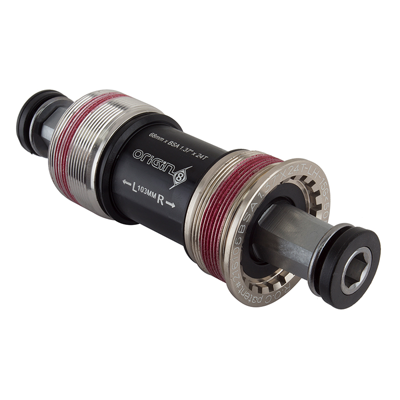 Origin8 TorqLite Square Taper ENG Bottom Bracket 68mm SQR JIS Origin8 TorqLite Square Taper ENG Bottom Bracket 68mm SQR JIS