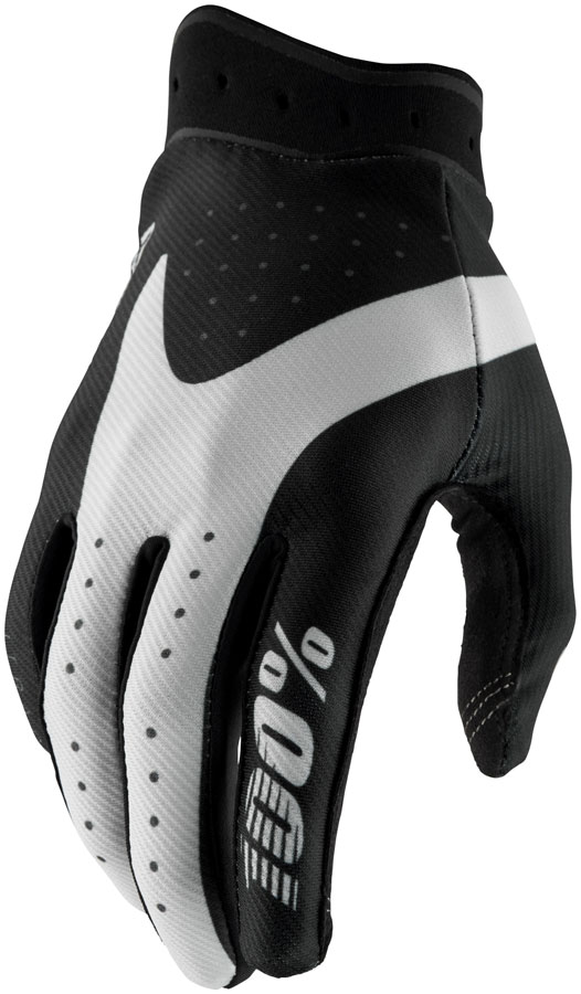 100% Itrack Gloves - Black Small