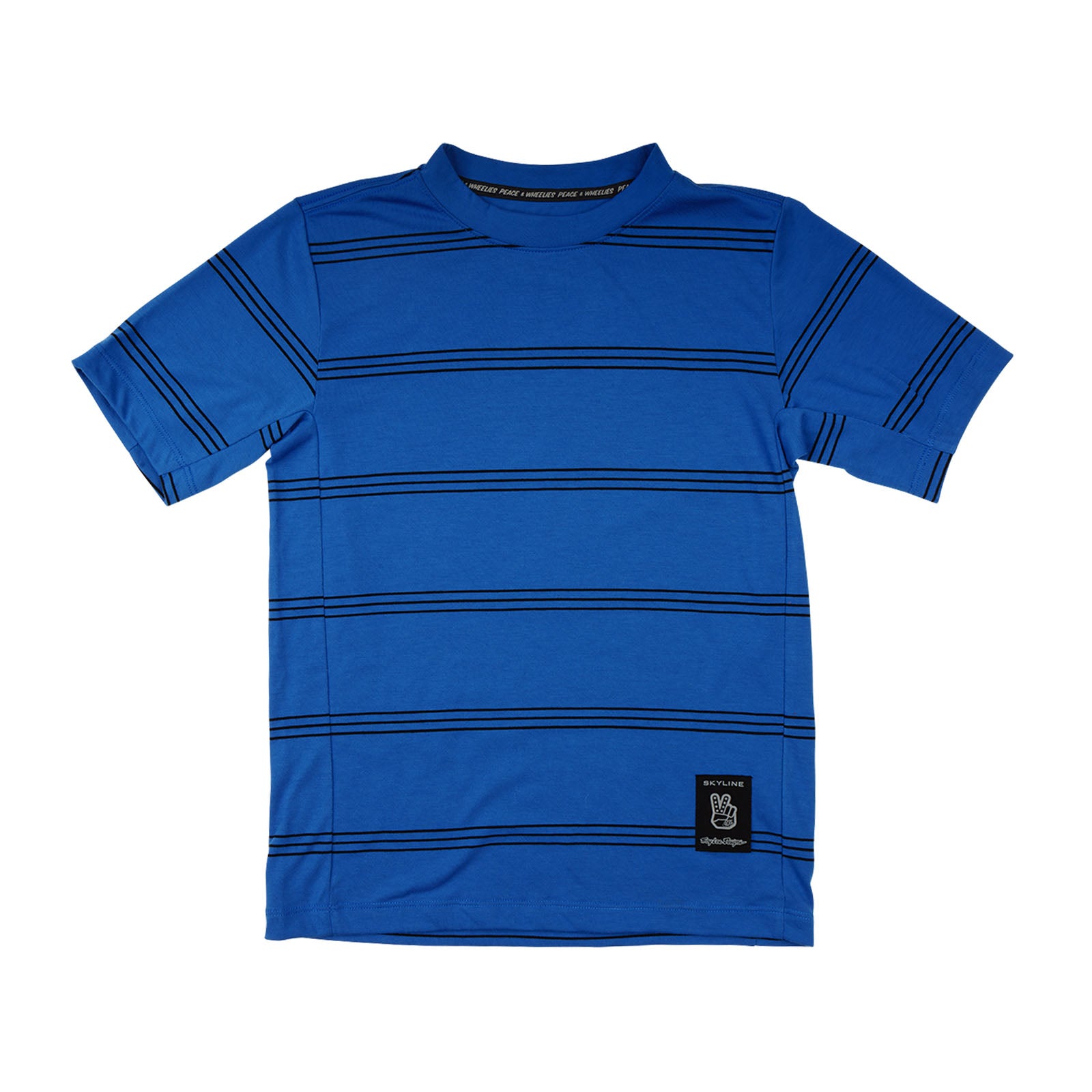 Youth Skyline Ride Short Sleeve Tee Washed Out Cobalt Youth Skyline Ride Short Sleeve Tee Washed Out Cobalt