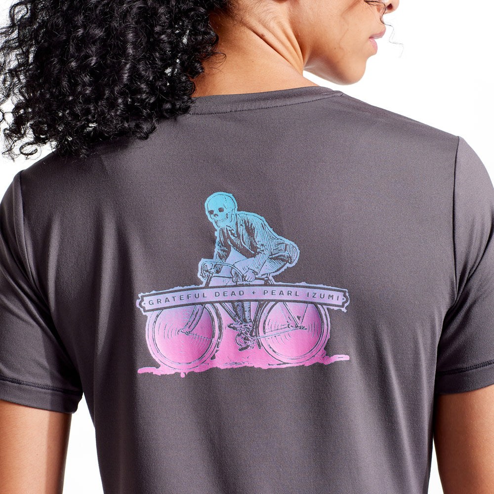 Grateful Dead x PEARL iZUMi Women's Ten Spot Midland Graphic Tee - Image 4