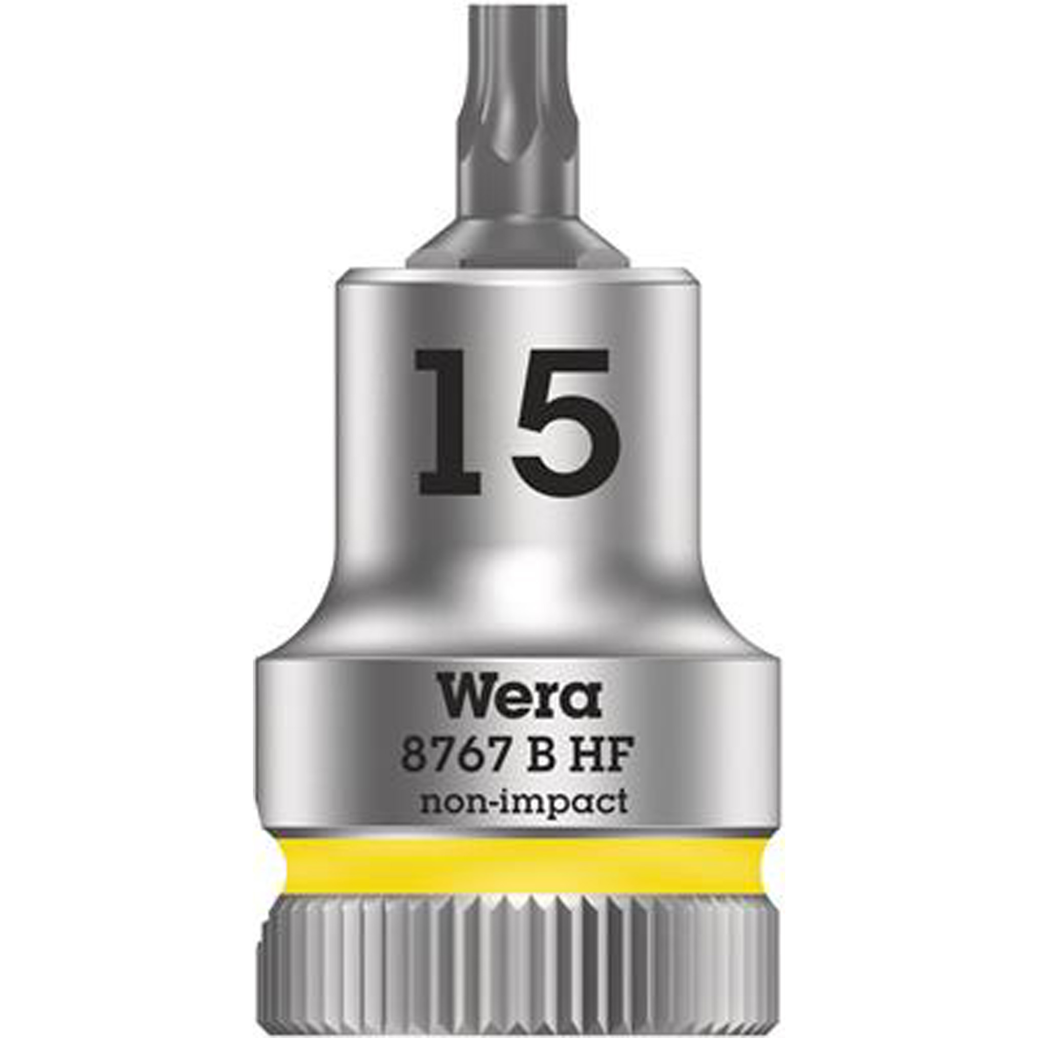 Wera Tool 8767 B HF Torx Zyklop 3/8" Drive Torx Bit Socket T15