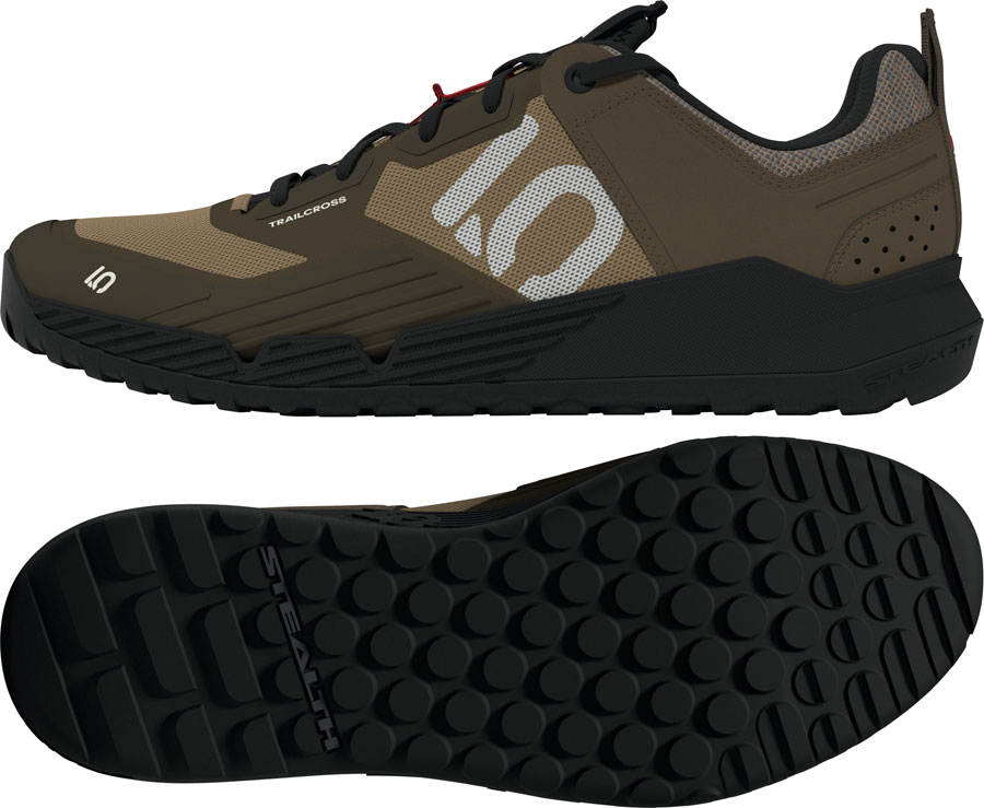 Five Ten Trailcross XT Flat Shoes - Men's Cardboard/Off White/Core Black - Image 2