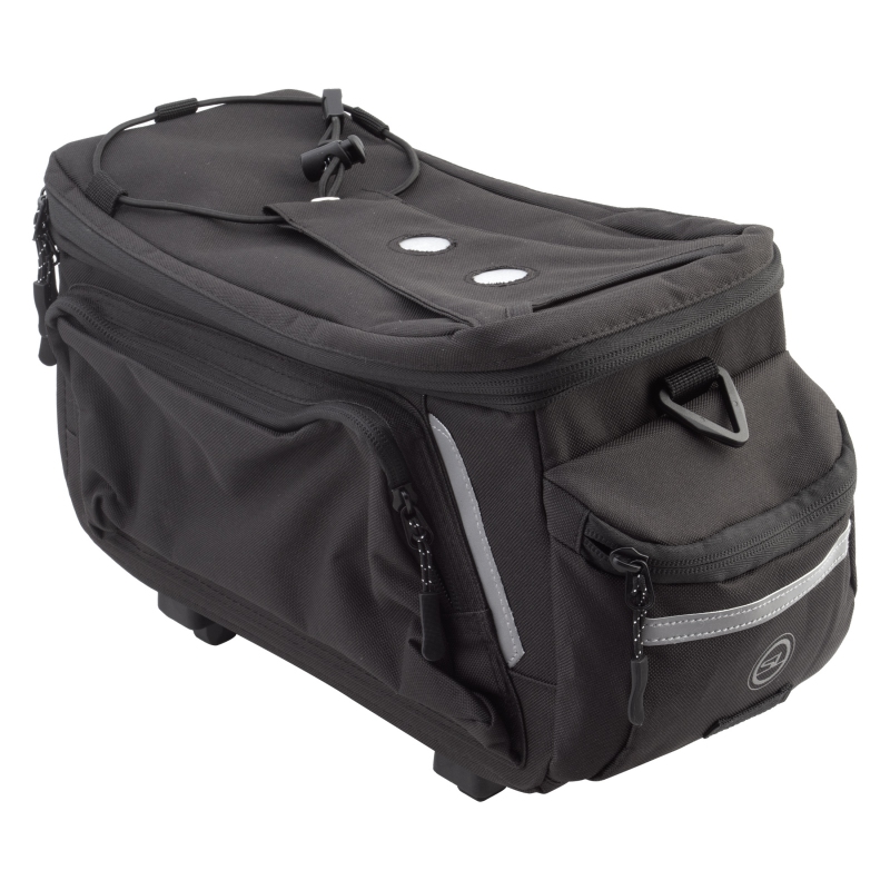 Sunlite RackPack Medium w/Side Pockets MIK Bag MIK 12.6x5.5x6.7` 800 c.i. Black