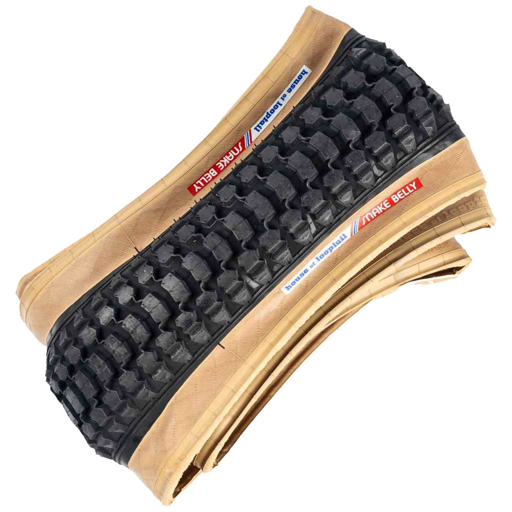 House of Looptail Snake Belly Tire 26x2.125" Black/Tanwall House of Looptail Snake Belly Tire 26x2.125" Black/Tanwall