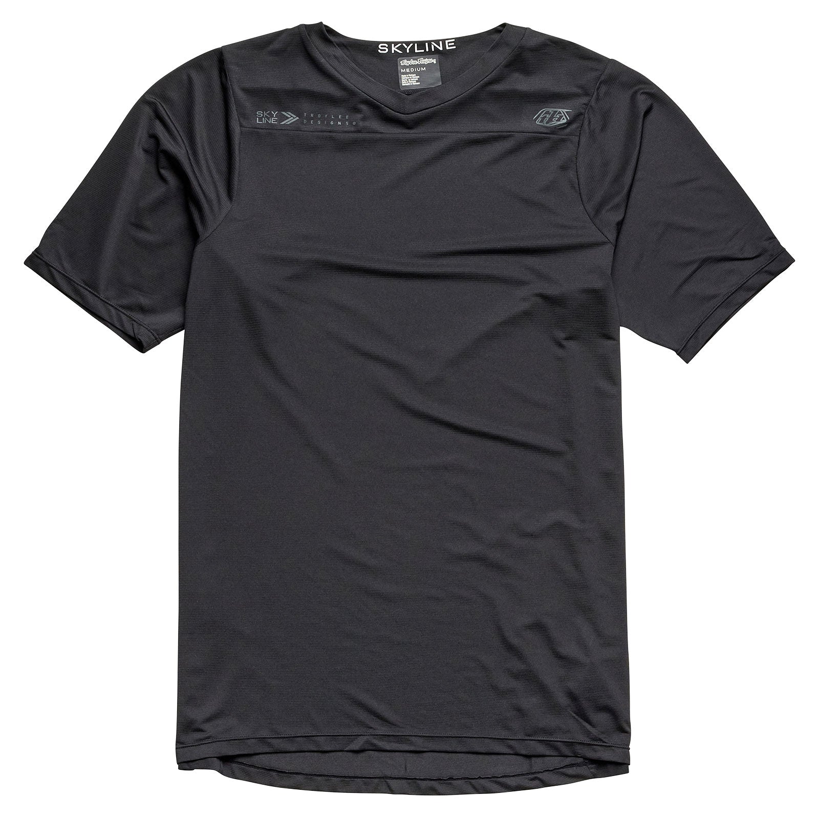Skyline Short Sleeve Jersey Mono Black Skyline Short Sleeve Jersey Mono Black