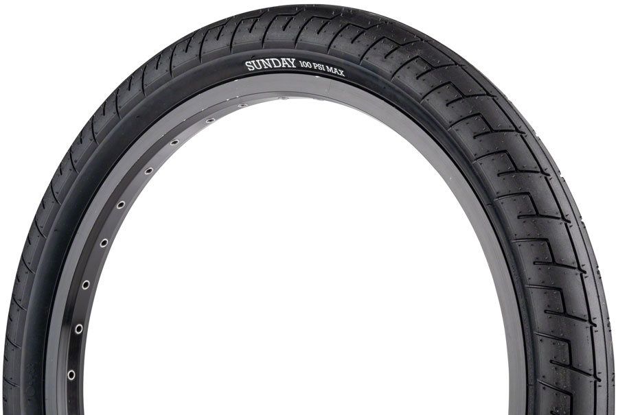 Sunday Street Sweeper Tire - 20 x 2.4 Clincher Wire Black/Black Sunday Street Sweeper Tire - 20 x 2.4 Clincher Wire Black/Black