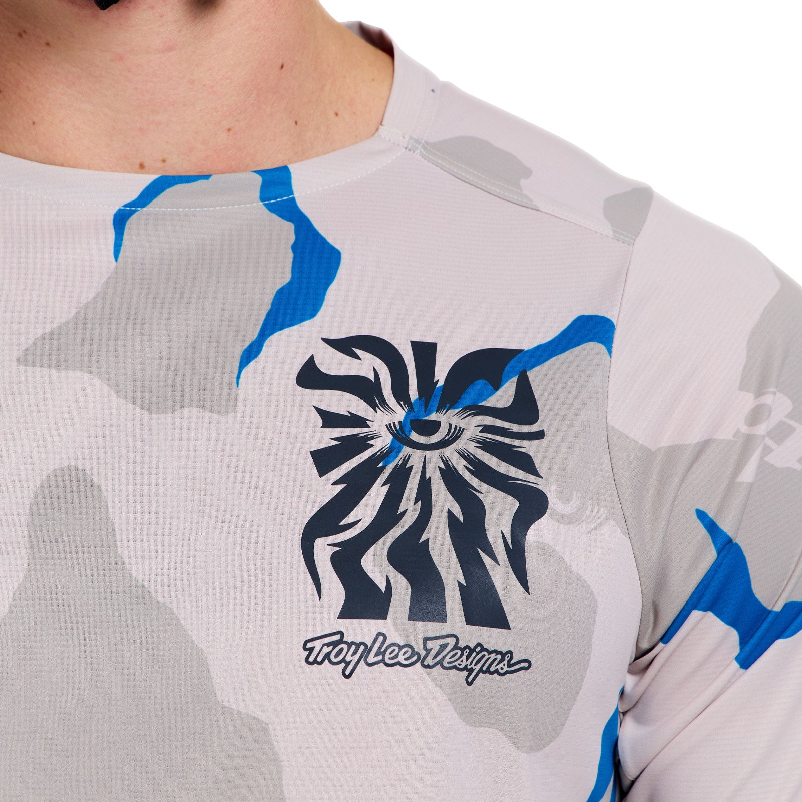 Skyline Pro SS Jersey Flow Camo Pumice - Image 11