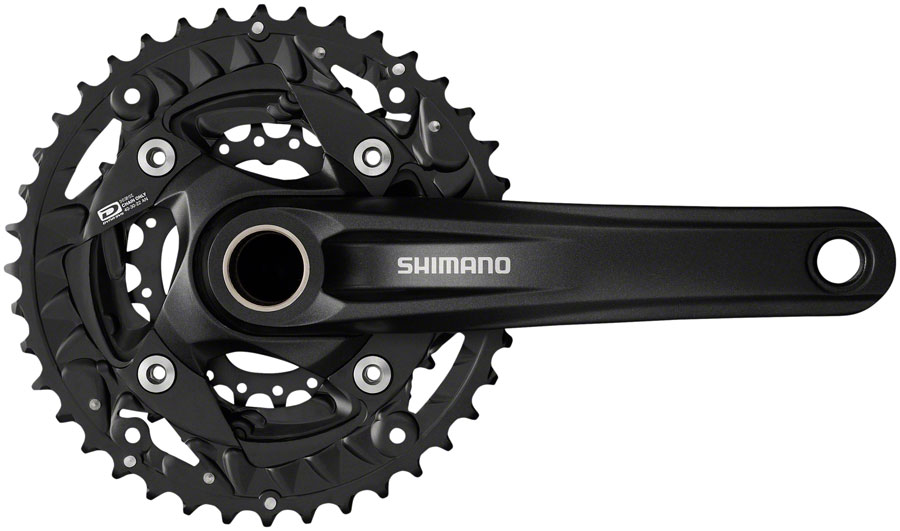 Shimano FC-MT500-3 Crankset - 10-Speed 40/30/22t 96/64 BCD, Black