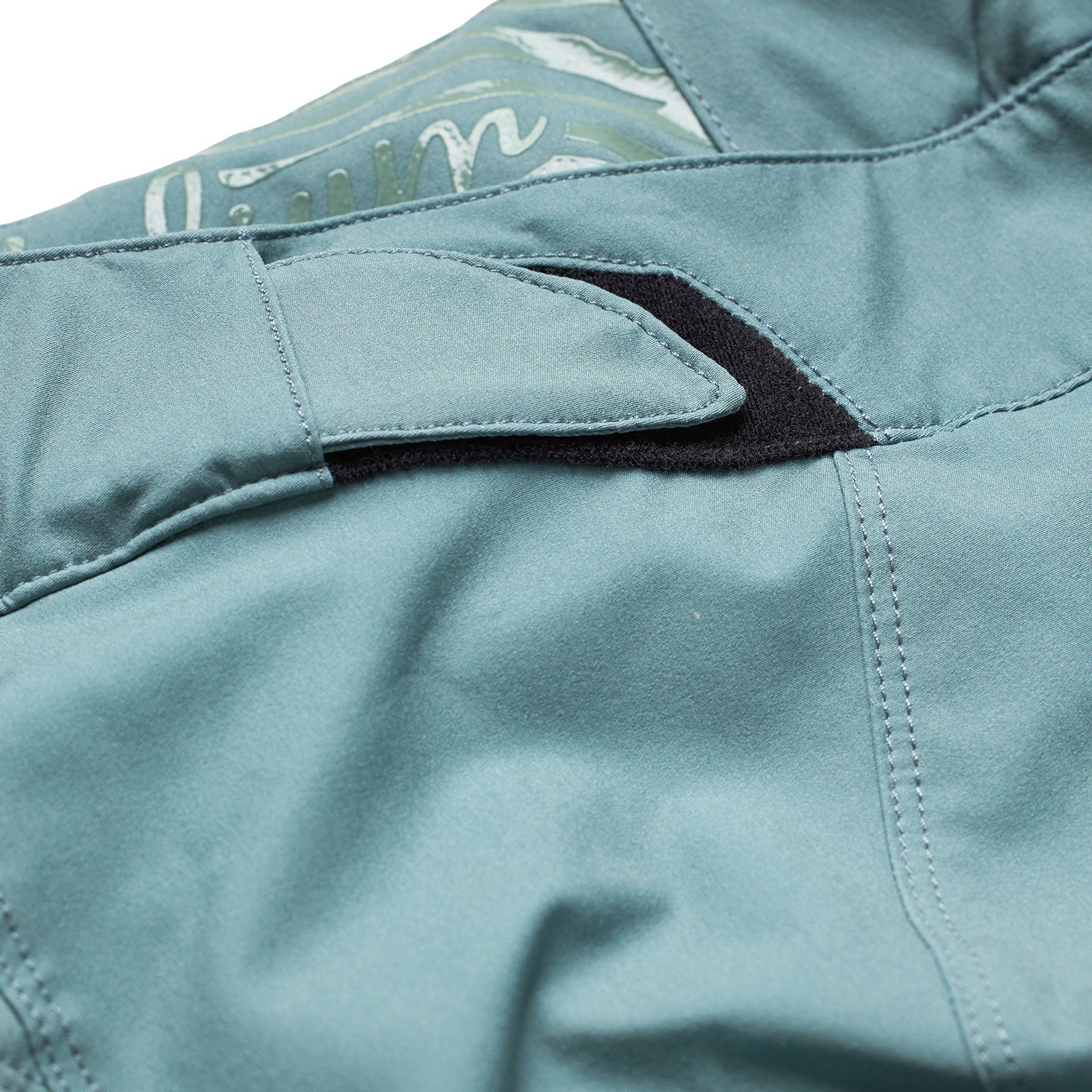 Womens Lilium Short No Liner Solid Steel Green - Image 2