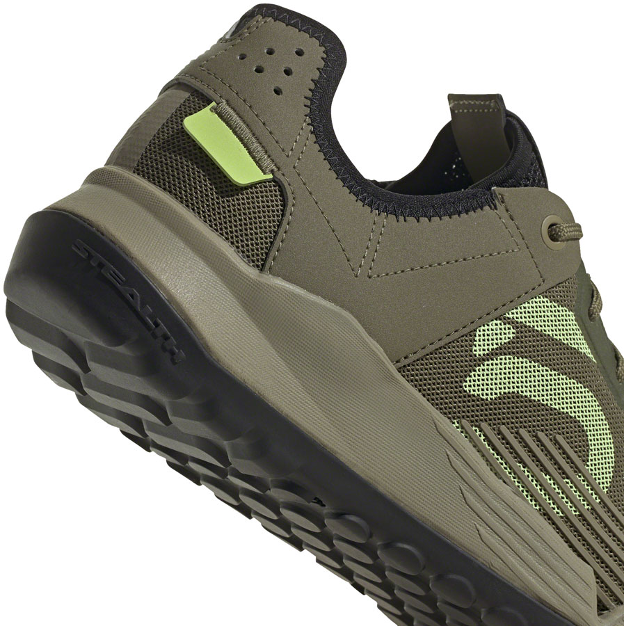 Five Ten Trailcross LT Flat Shoes - Men's, Focus Olive/Pulse Lime/Orbit Gree - Image 4