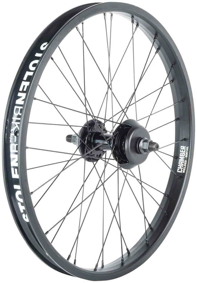 Stolen Rampage Pro Rear Wheel - 20", 14 x 110mm, Rim Brake, Black, 9T variant 2