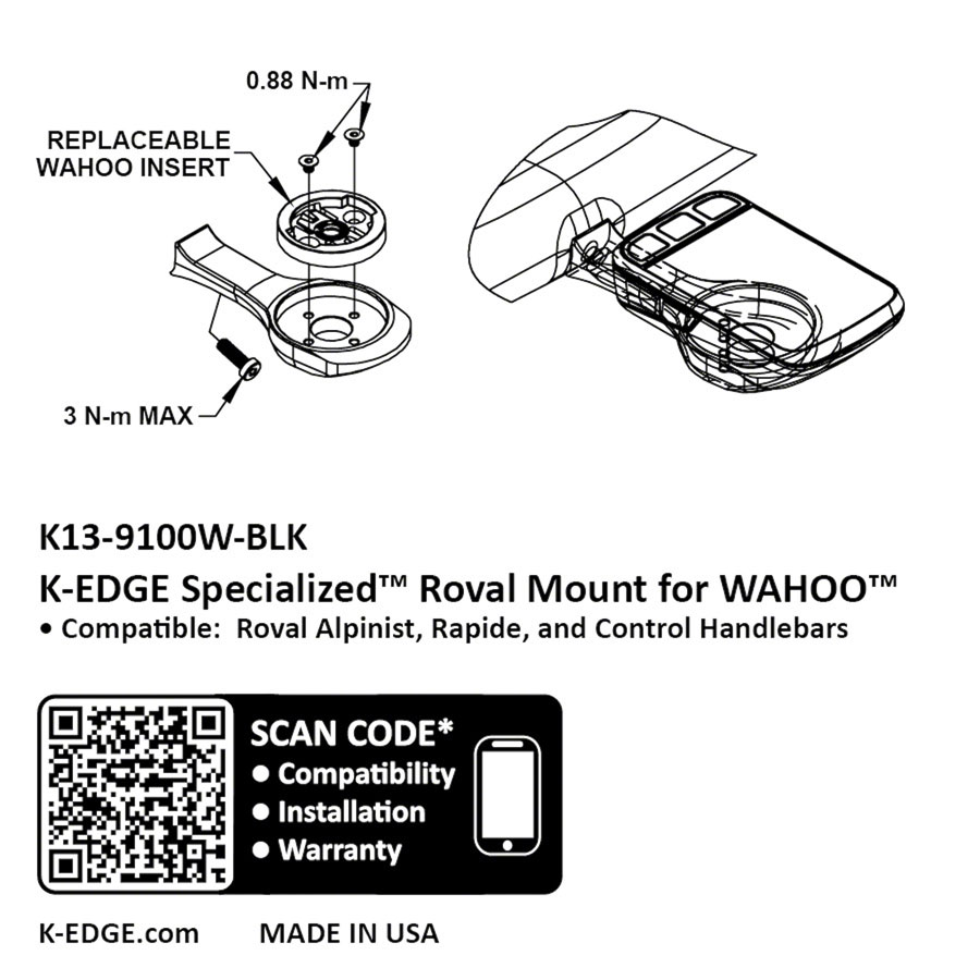 K-Edge Wahoo Specialized Roval Mount - Image 4